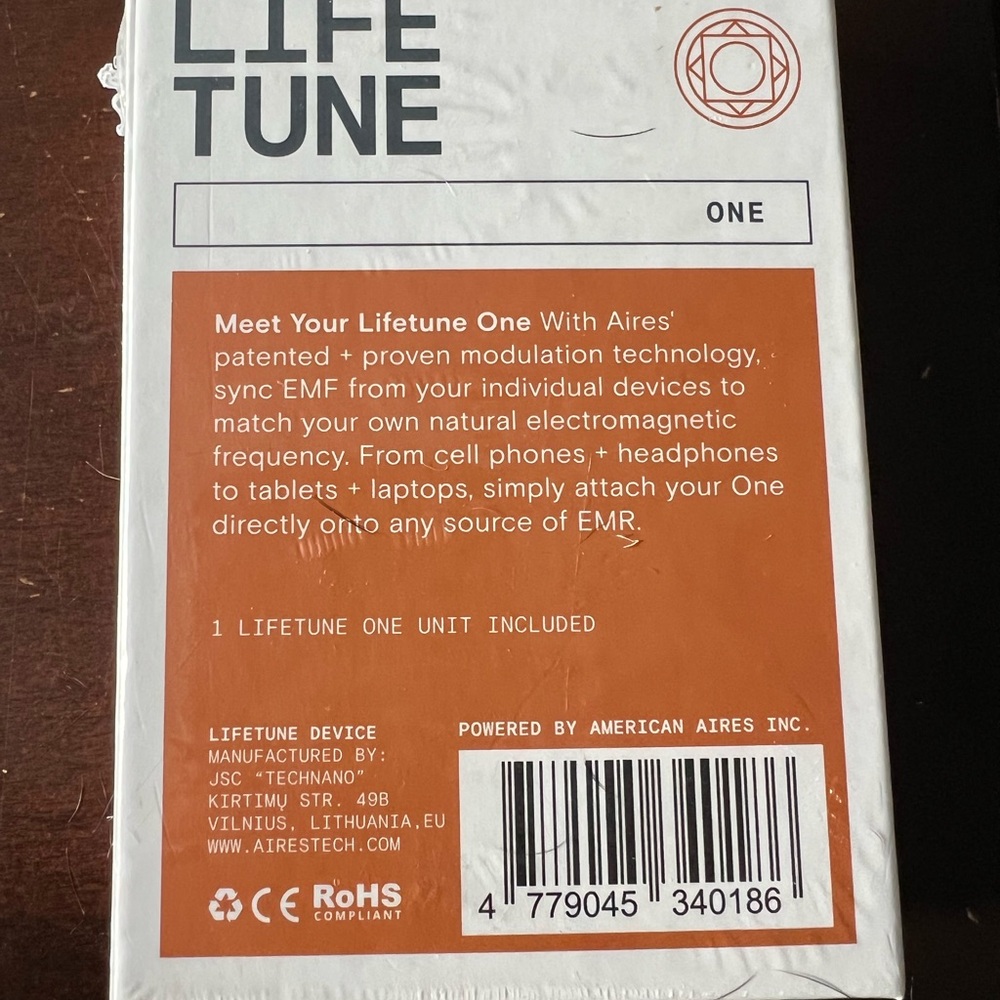 Life Tune Electromagnetic Protection Device - Picture 2 of 2